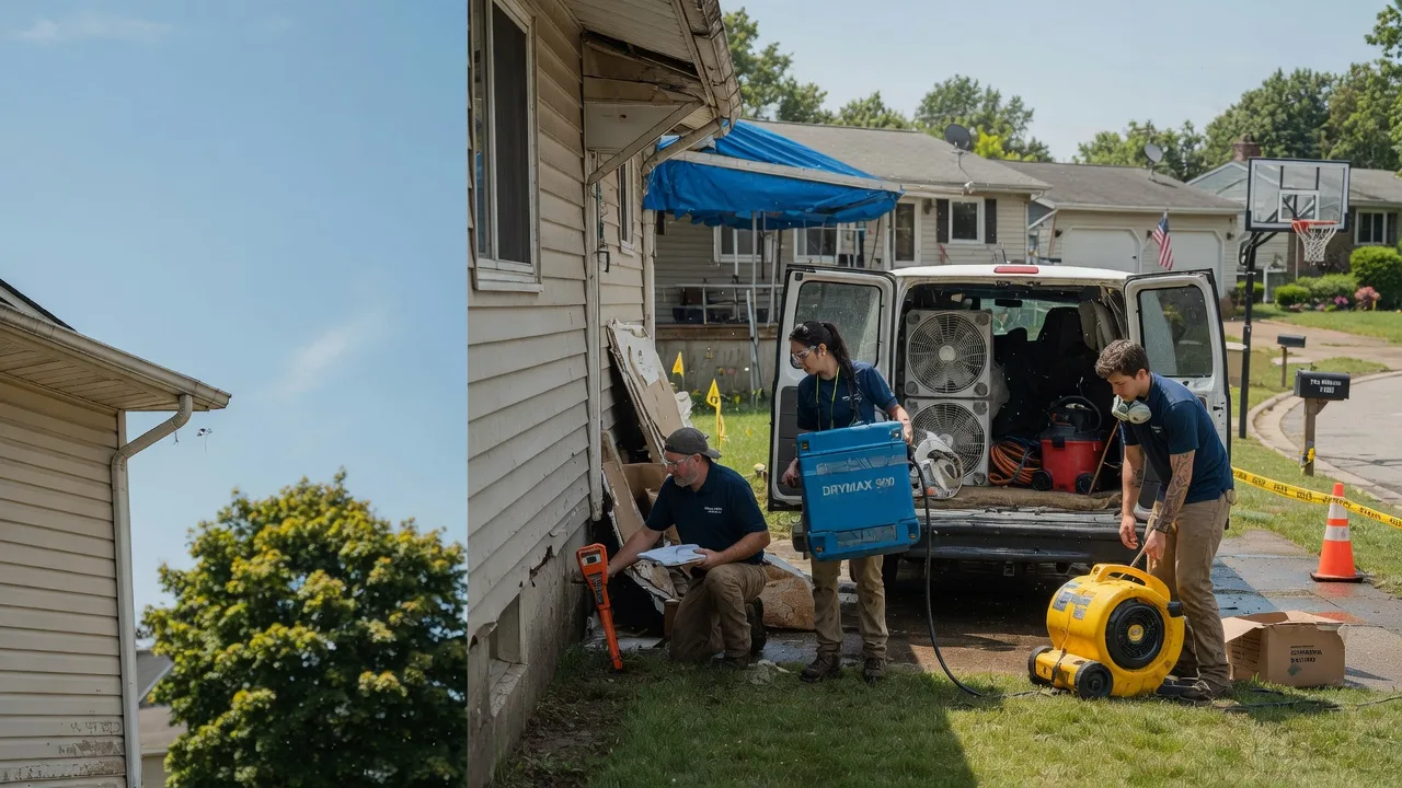 Ceiling Leak Cleanup in Jesse, WV near me